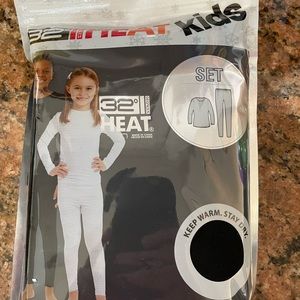 32degrees kids heat long sleeve/ legging set